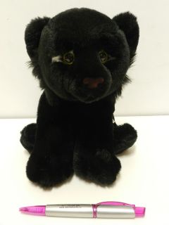 Obrázek z Panter černý sedící, plyš 23cm 